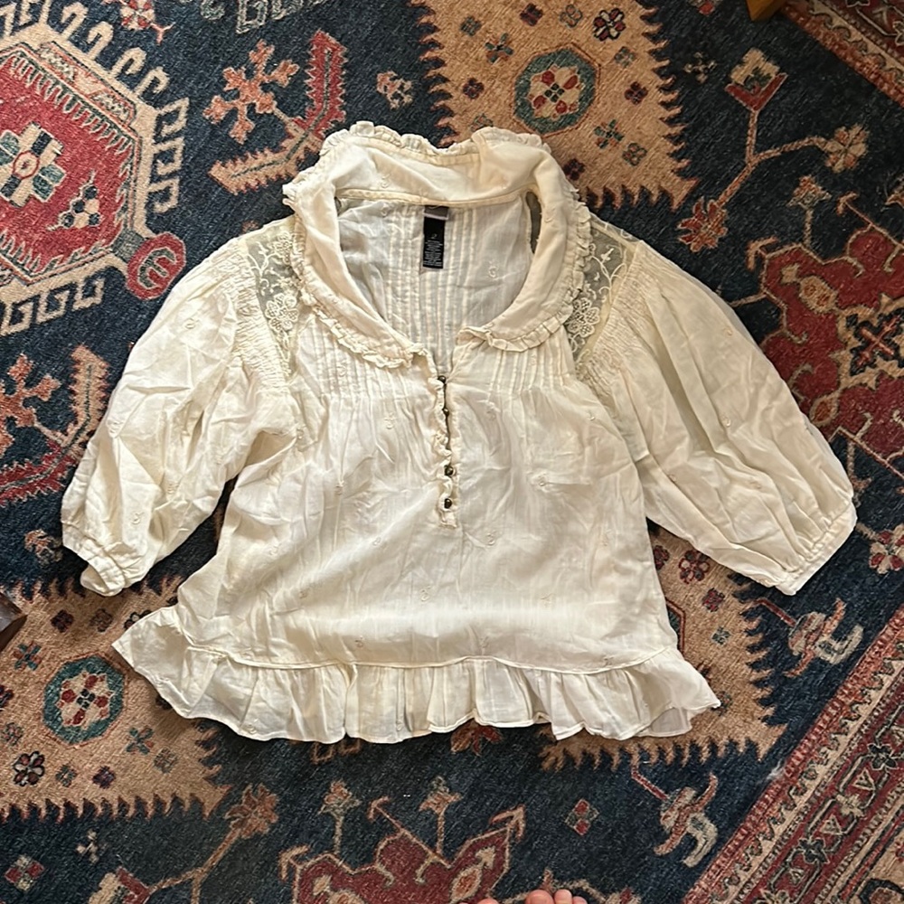 Lithe Pirate Flowy Boho Top